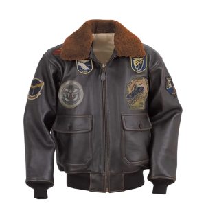 G-1 Wings of Gold Leather Bomber Jacket